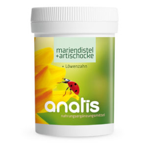<b>Anatis </b>Mariendistel + Artischocke – 90 Kapseln