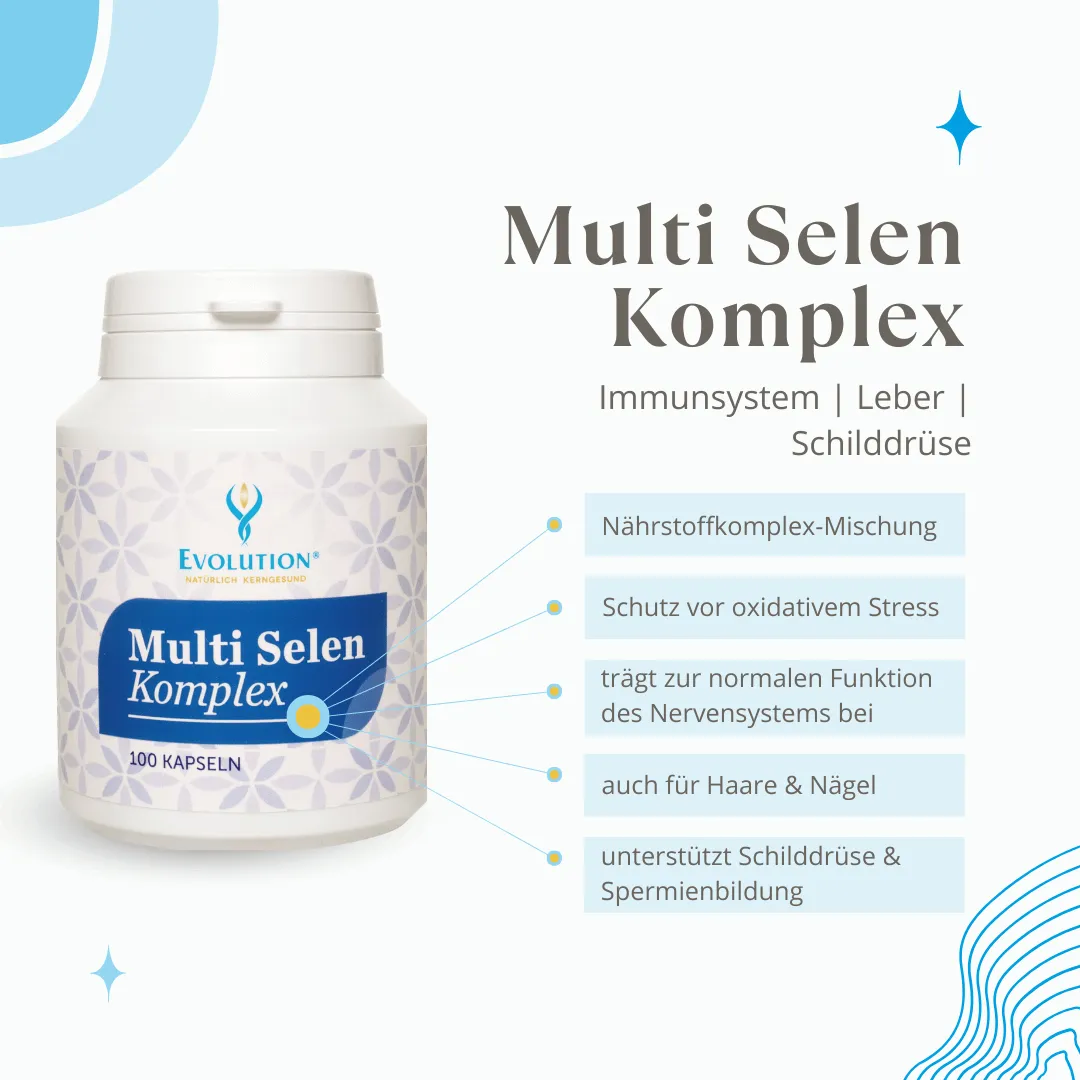 <strong>Evolution</strong><br> Multi Selen Komplex 100 Kapseln</br> – Bild 3