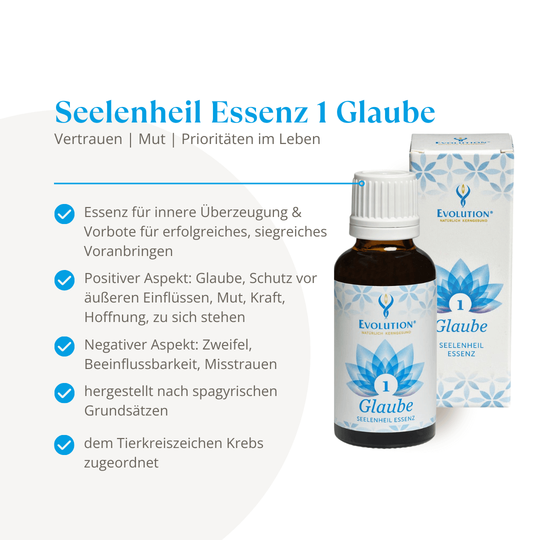 <strong>Evolution</strong><br> Seelenheil Essenz 1 Glaube - 30ml</br> – Bild 2