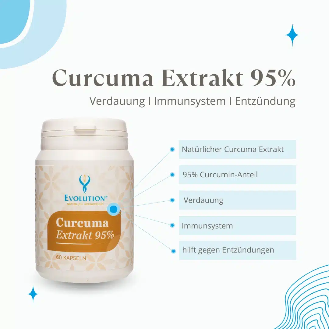<strong>Evolution</strong><br> Curcuma Extrakt 95% - 60 Kapseln</br> – Bild 3
