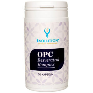 <b>Evolution </b>OPC Resveratrol Komplex – 60 Kapseln