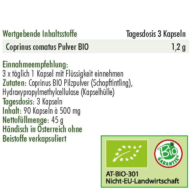 <strong>Anatis </strong>Bio Coprinus Pilz – Bild 2