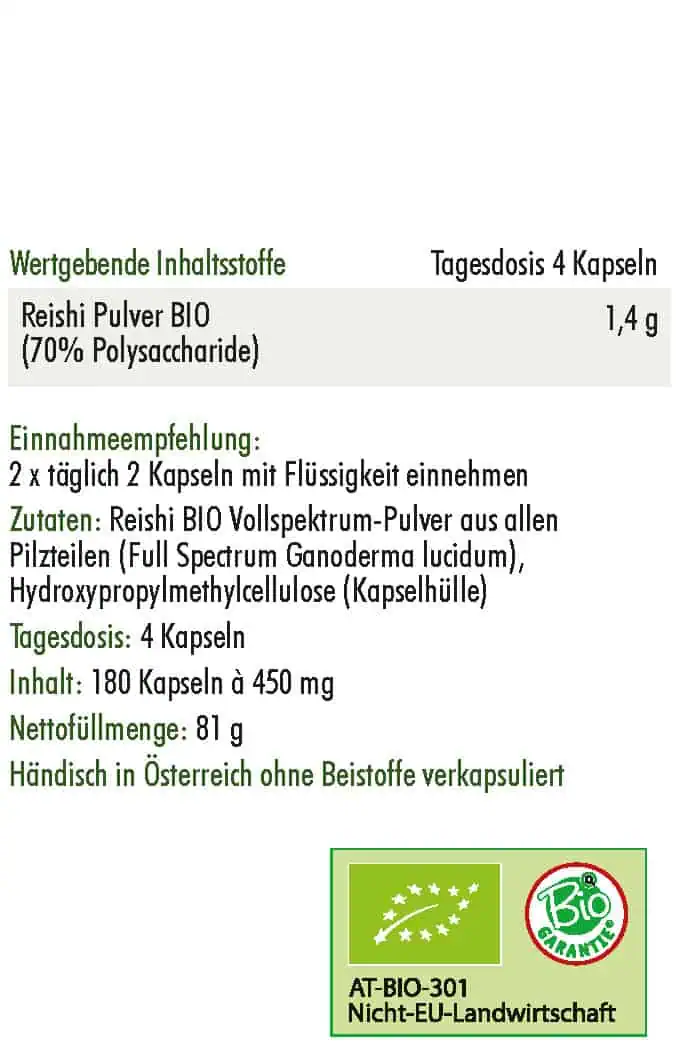 <strong>Anatis </strong><br>Bio Reishi Pilz Bio</br> – Bild 2