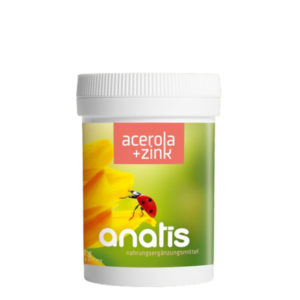 <strong>Anatis </strong><br>Acerola + Zink – 90 Kapseln</br>