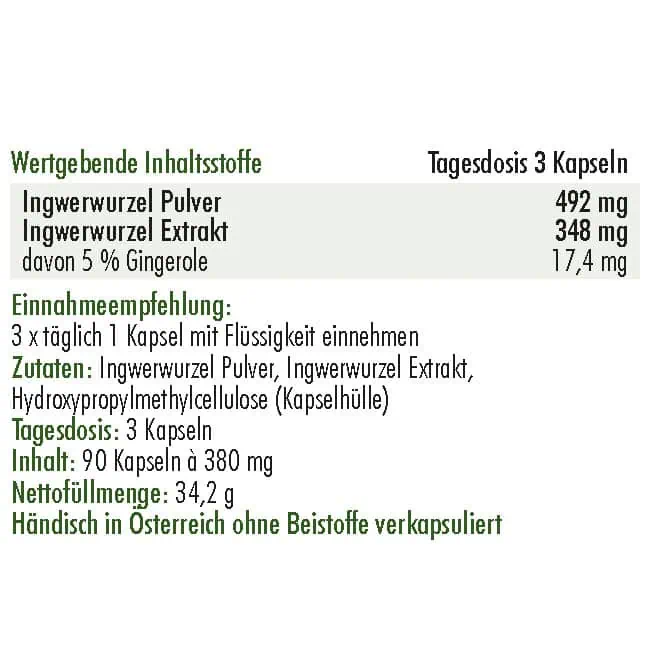 <strong>Anatis </strong><br>Ingwer - 90 Kapseln</br> – Bild 2