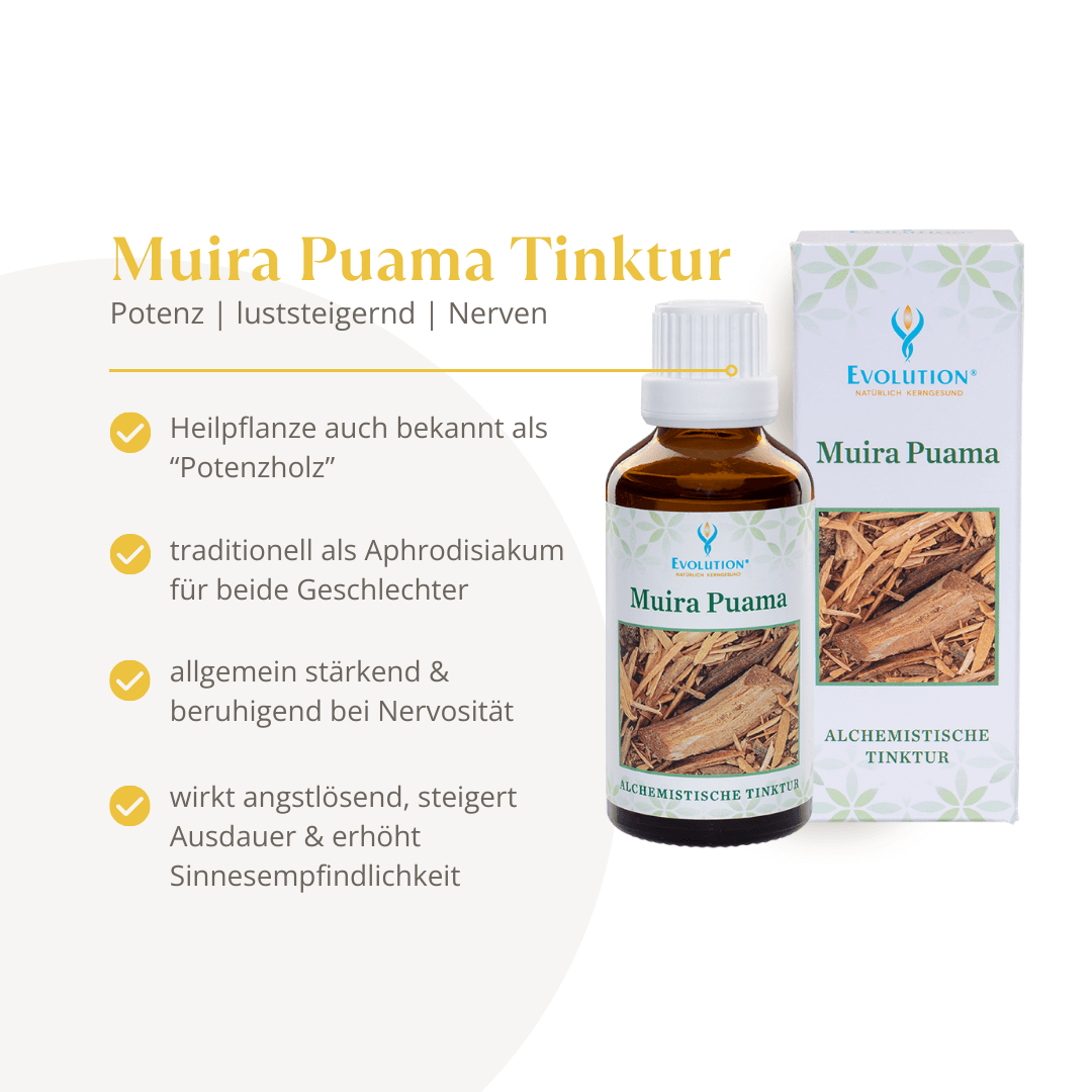 <strong>Evolution</strong><br> Muira puama Tinktur - 50ml</br> – Bild 2
