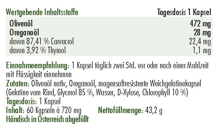 <strong>Anatis </strong><br>Oreganoöl - 60 Kapseln</br> – Bild 2