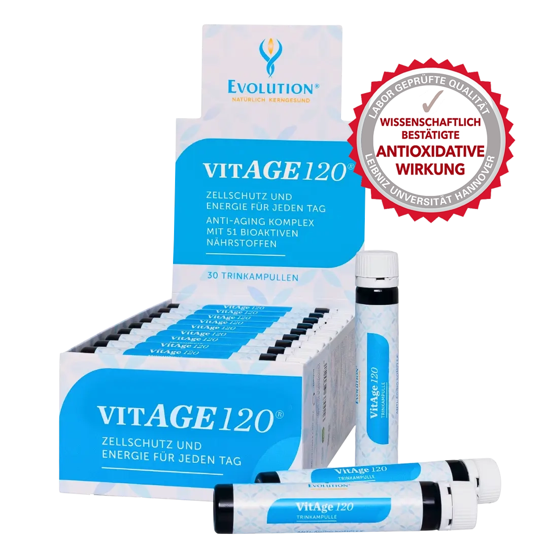 <strong>Evolution</strong><br>VitAge 120® Trinkampullen</br> – Bild 2
