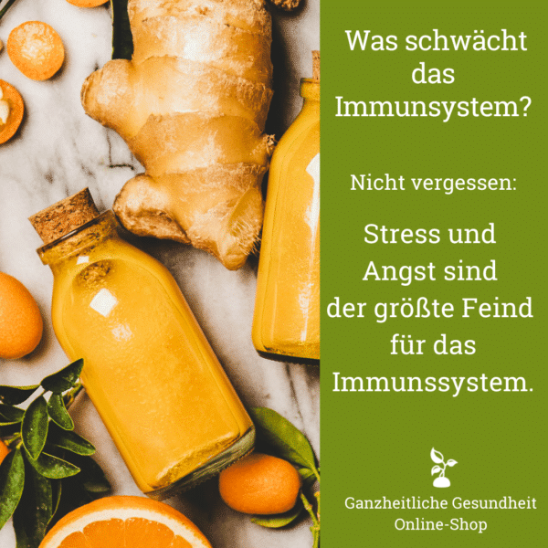 Was schwächt das Immunsystem