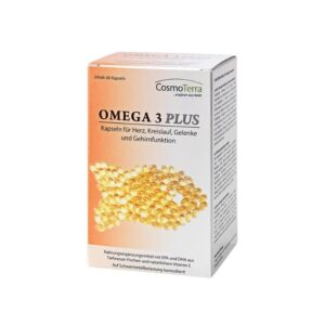 <strong>Cosmoterra </strong><br>OMEGA 3 PLUS – 2x 60 Stück</br>