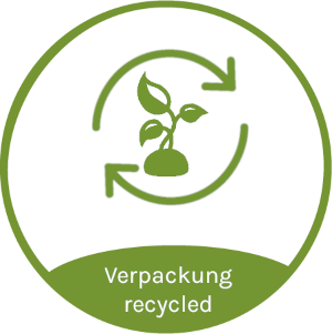 Verpackung recycled Logo