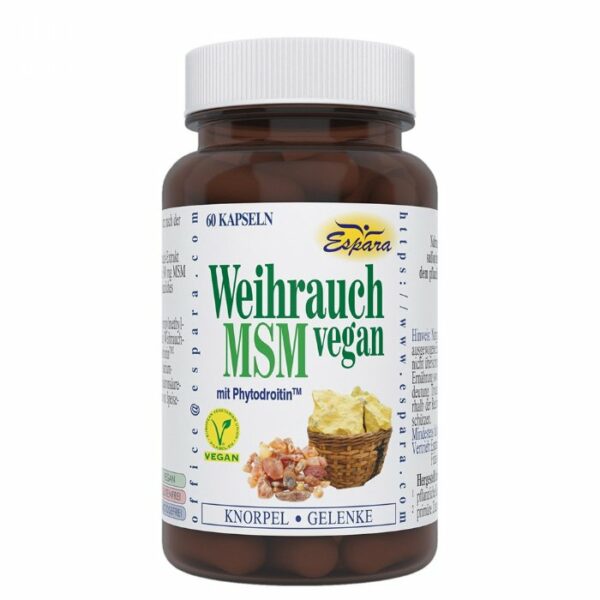 Weihrauch MSM vegan | Ganzheitliche Gesundheit Onlineshop