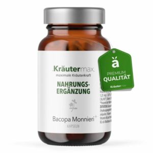 <strong>Kräutermax</strong> <br>Bacopa Monnieri Extrakt Kapseln