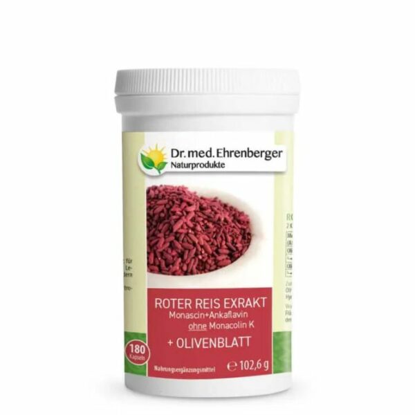 Dr.Ehrenberger Roter Reis 180 | Ganzheitliche Gesundheit Onlineshop