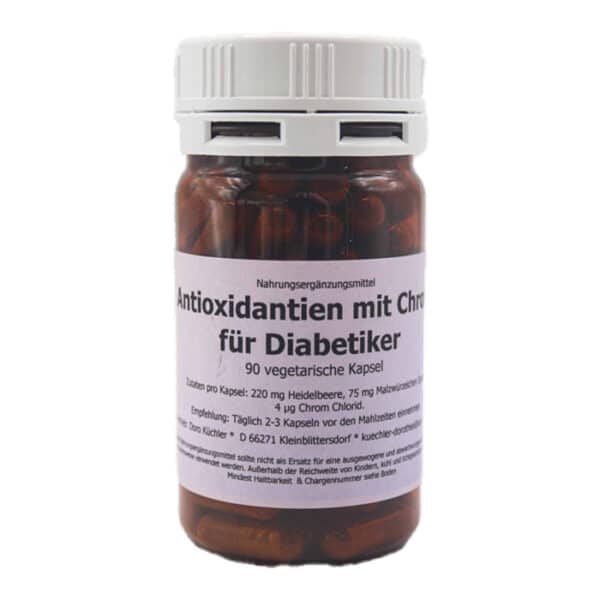 gesundWERK-Antioxidantien mit Chrom für Diabetiker