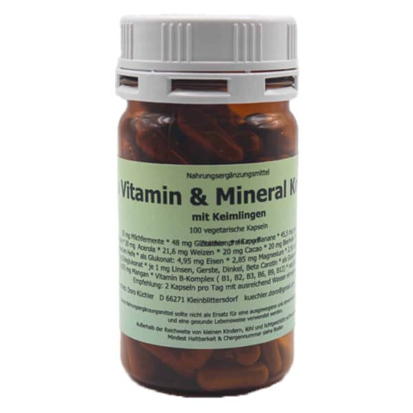gesundWERK Bio Vitamin Mineral Komplex Kapseln