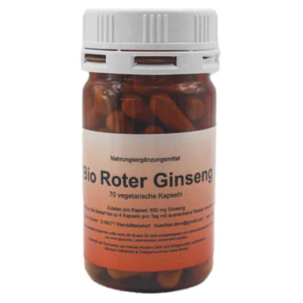 gesundWERK Bio roter Ginseng