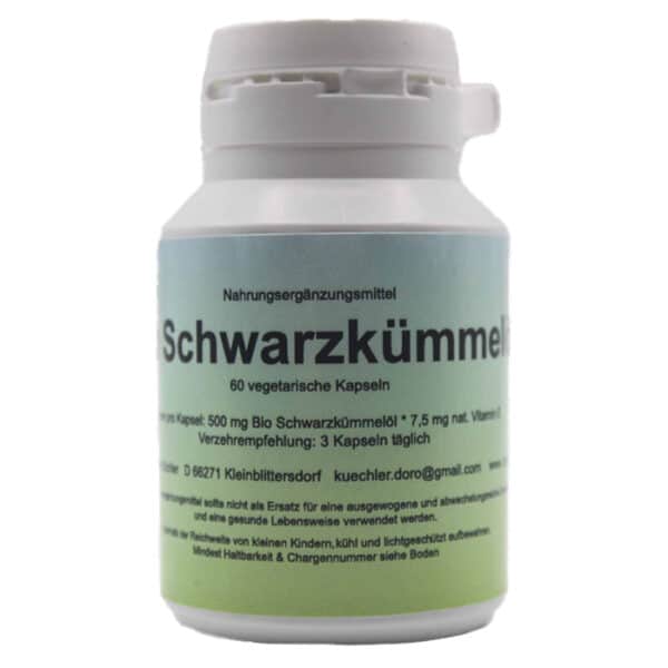 gesundWERK Schwarzkümmelöl Kapseln