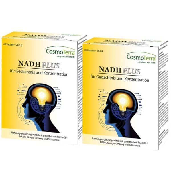 <strong>Cosmoterra </strong><br>NADH PLUS Doppelpack