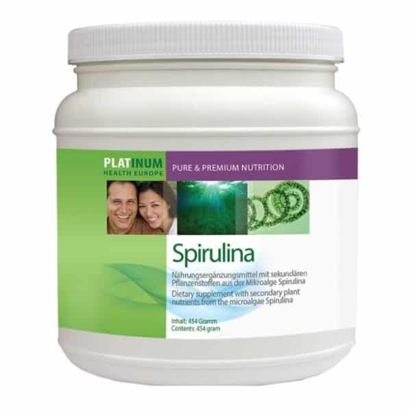 <strong>Platinum</strong><br> Spirulina Pulver, 454 g </br>
