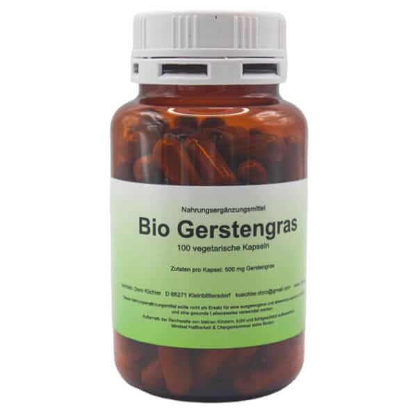 gesundWERK Bio Gerstengras Kapseln