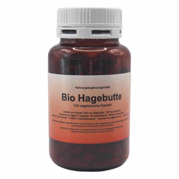 gesundWERK Bio Hagebutten Kapseln