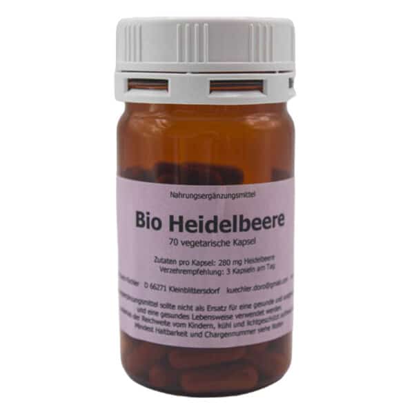 gesundWERK Bio Heidelbeere Kapseln