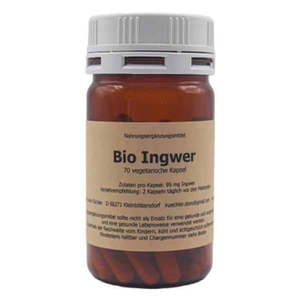 gesundWERK Bio Ingwer Kapseln