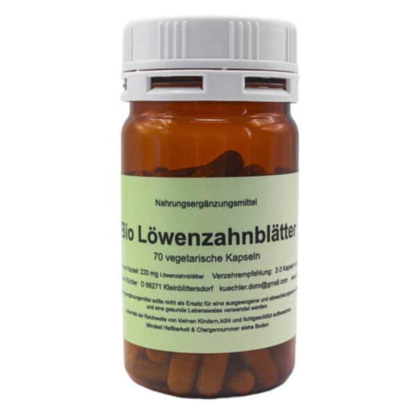 gesundWERK Bio Löwenzahnblätter Kapseln
