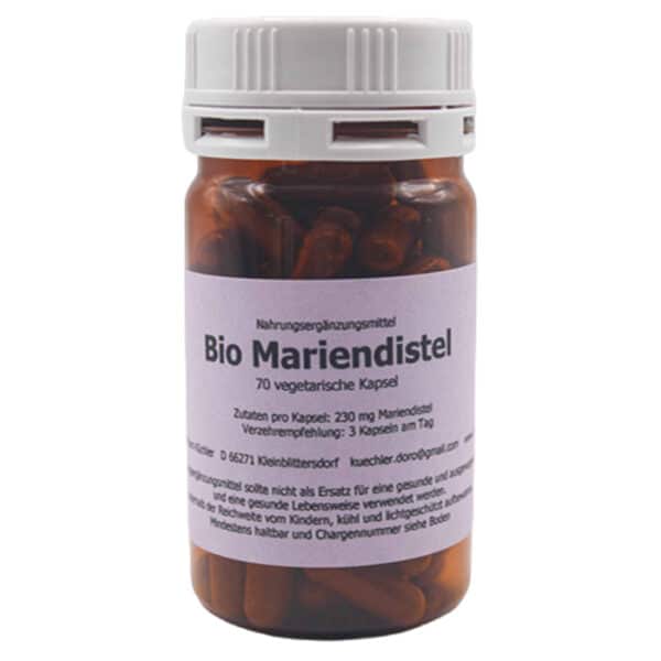 gesundWERK Bio Mariendistel Kapseln