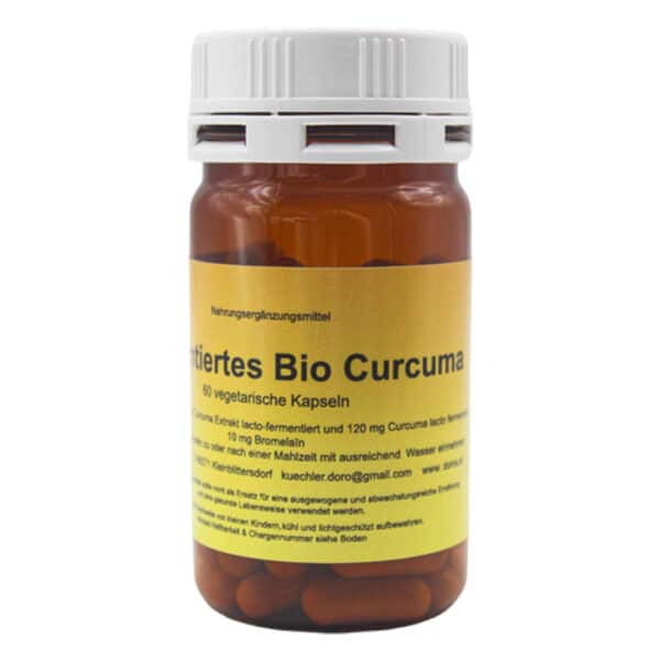 <strong>gesundWERK</strong> <br>Lactofermentiertes Bio Curcuma