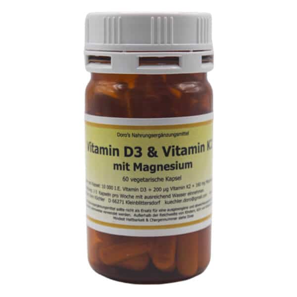 gesundWERK Vitamin D3 Vitamin K2 mit Magnesium